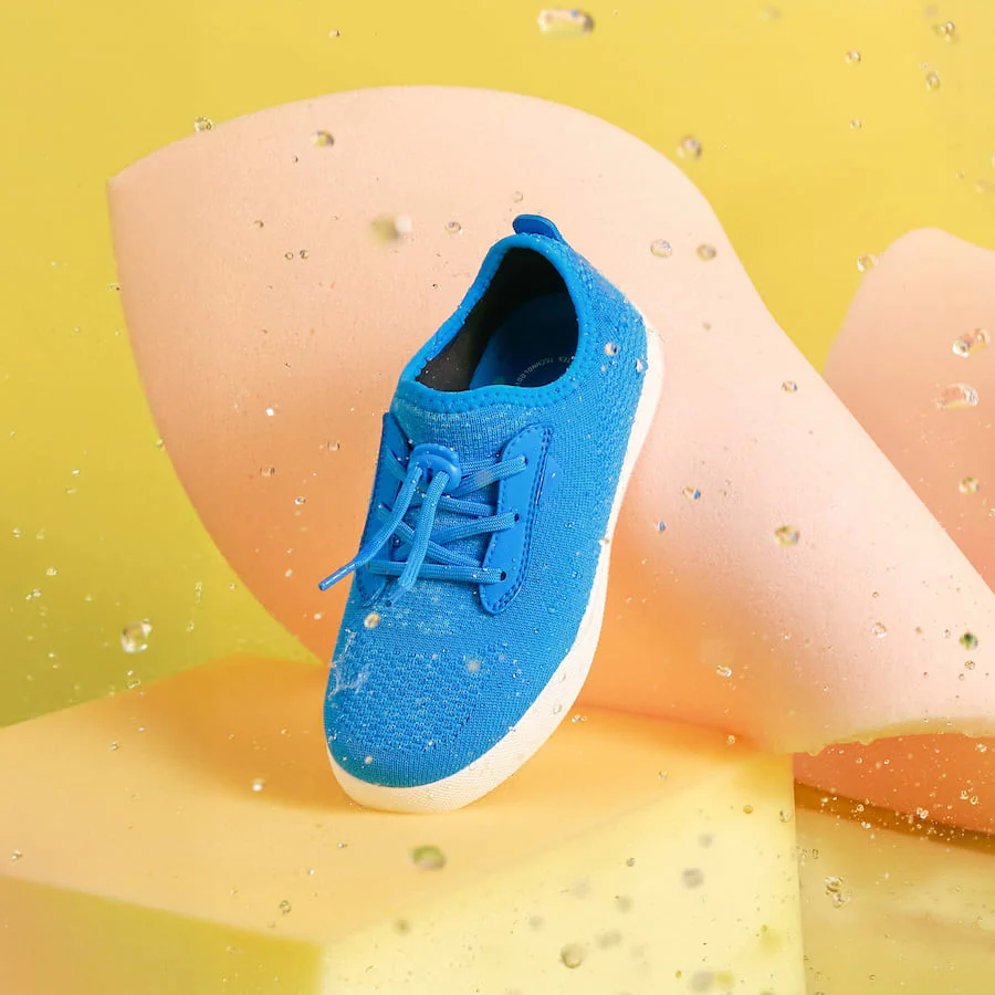 Kids Weekend Sneaker - Vessi Blue - Image 5