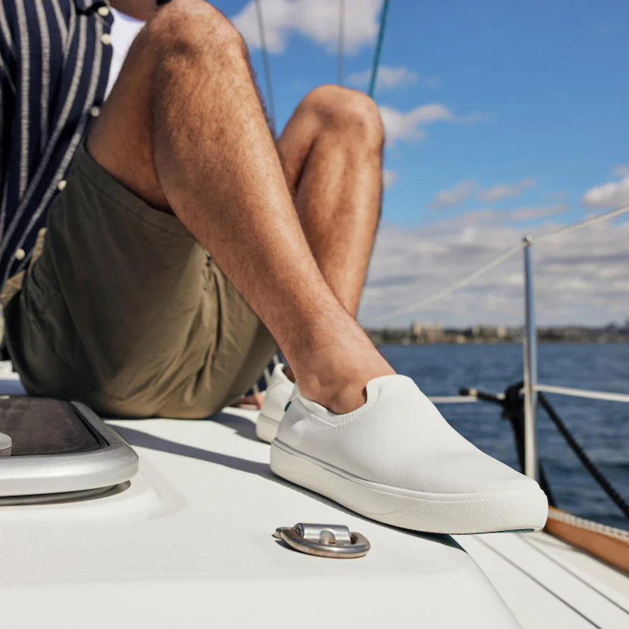 Men's Boardwalk Slip-On - Sail White - Image 5
