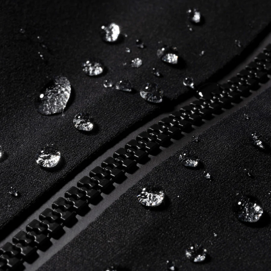 Men's Coastal Hoodie Full Zip - Black - Image 3