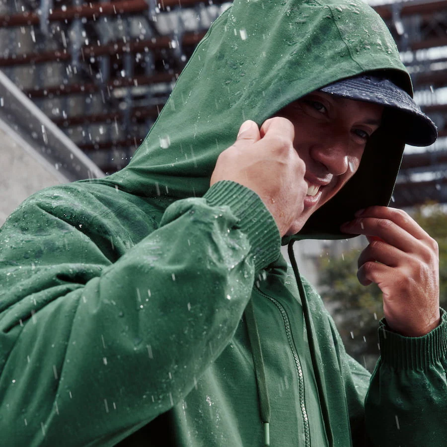 Men's Coastal Hoodie Full Zip - Pine - Image 4