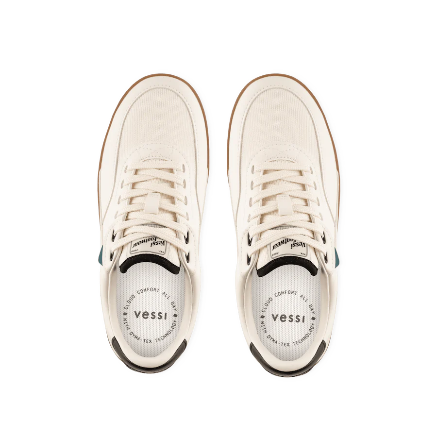 Men's Courtside Classic - Off-White/Black - Image 6