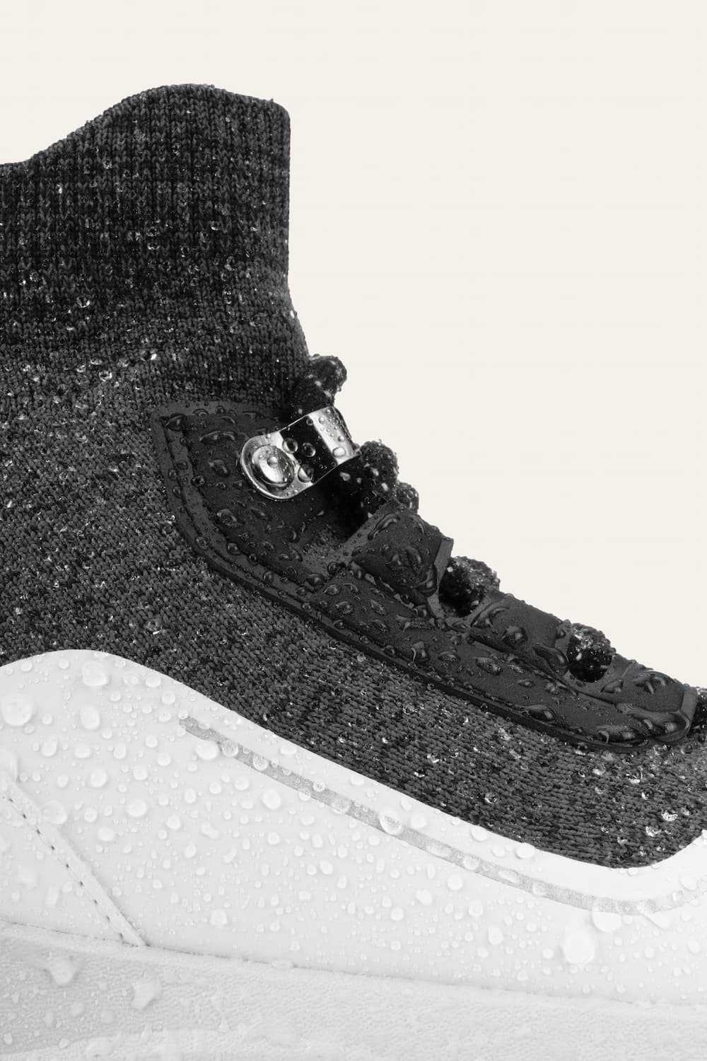 Women's Stormburst High Top - Dark Grey/White - Image 7