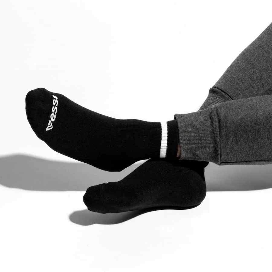 Mid Crew Socks 1 - White - Image 2