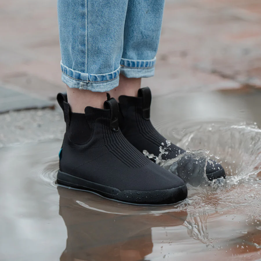 Women's Classic Chelsea - Asphalt Black on Black - Image 8