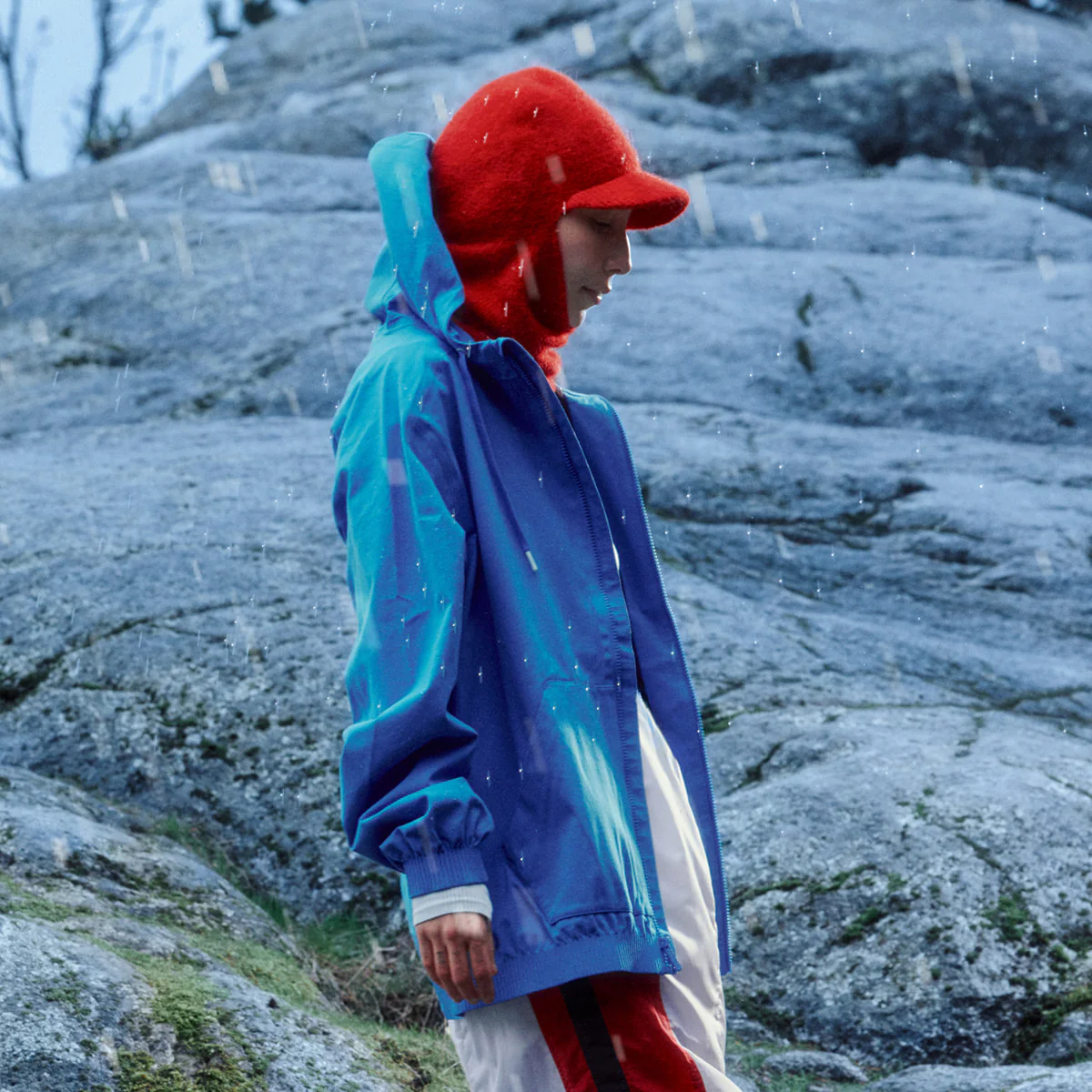 Women's Coastal Hoodie Full Zip - Vessi Blue - Image 3