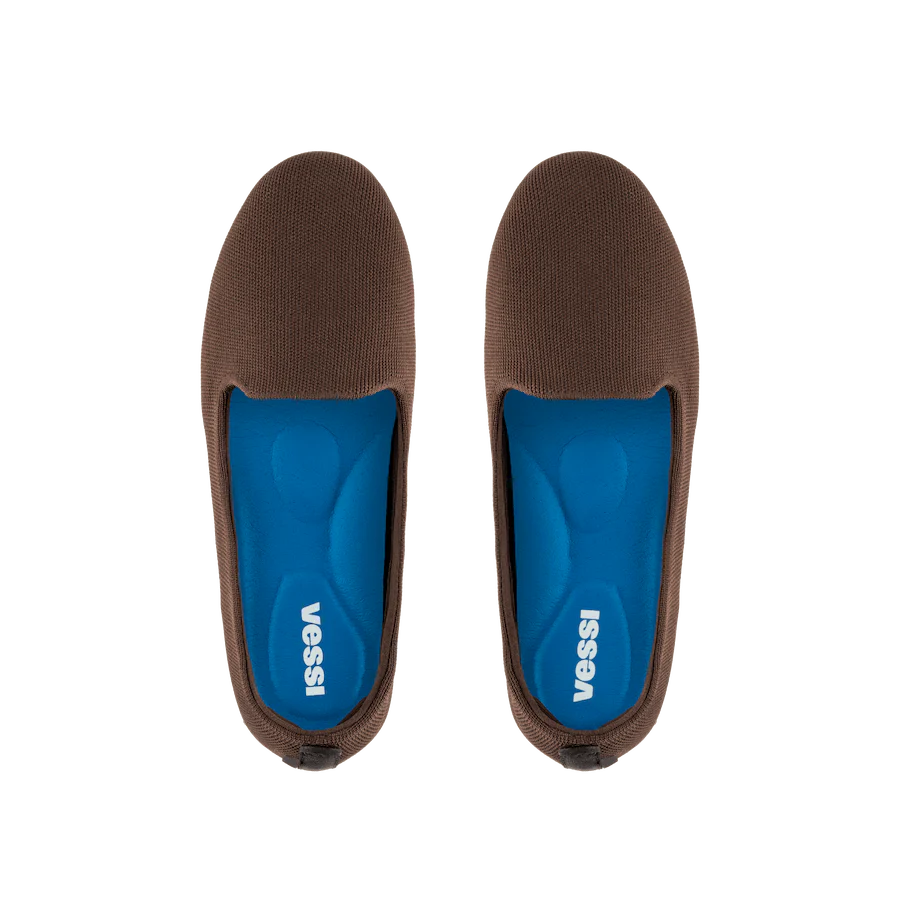 Women's Market Flat - Dark Teak/Mocha - Image 6