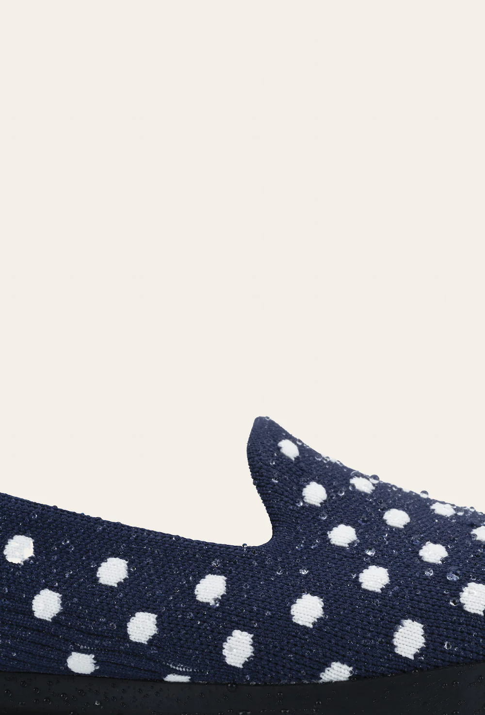 Women's Market Flat - Midnight/White Polka Dot - Image 7