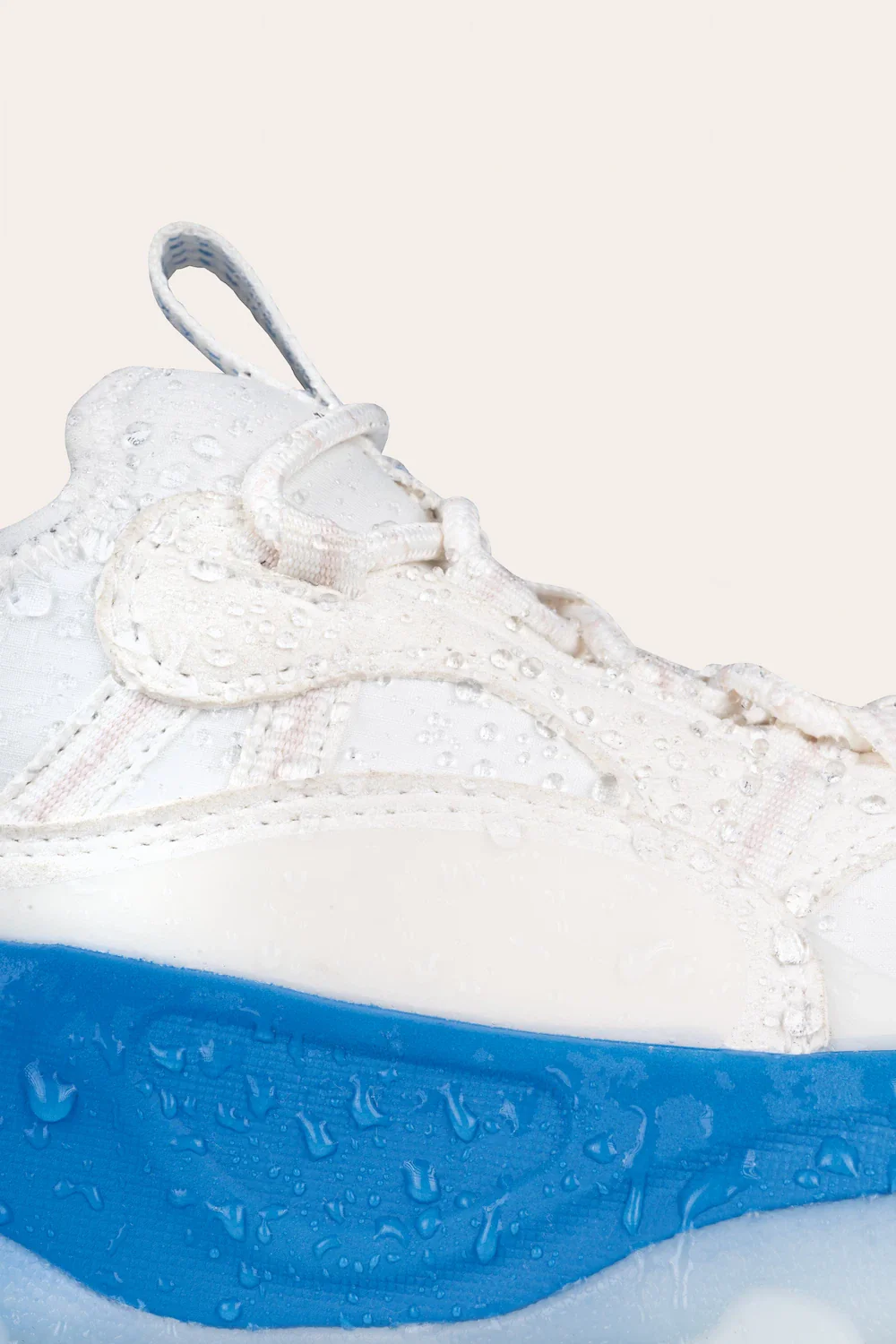 Women's Motu Sneaker - Off-White/Vessi Blue - Image 7