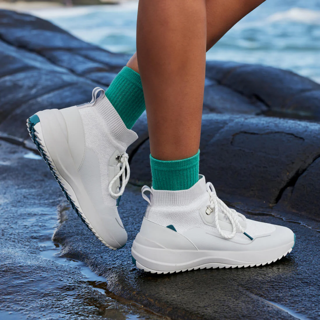 Women's Stormburst High Top - Frost White - Image 9