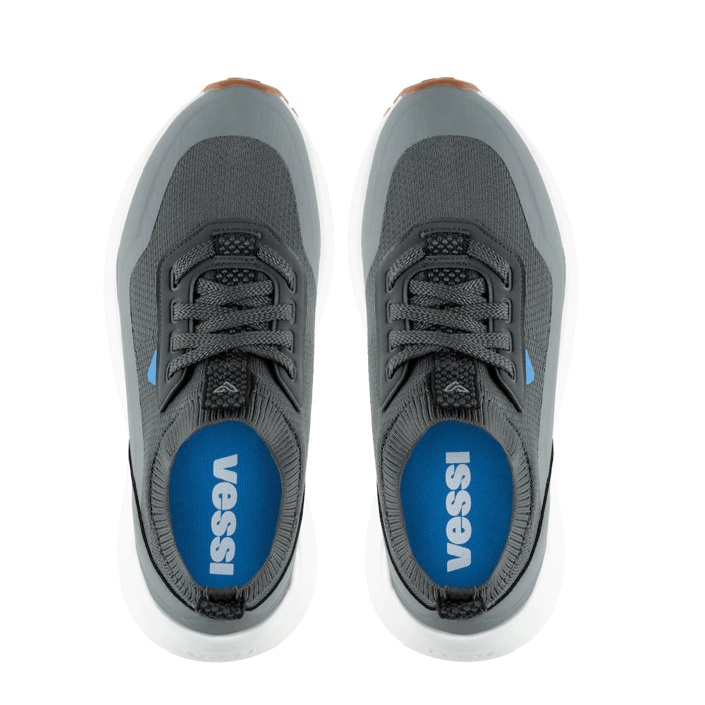 Men's Stormburst Low Top - Dark Grey/White - Image 6