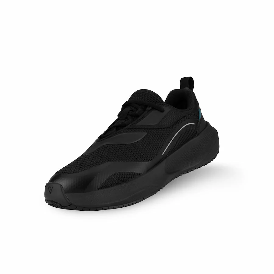 Women's Tidal Sneaker - Black on Black - Image 7