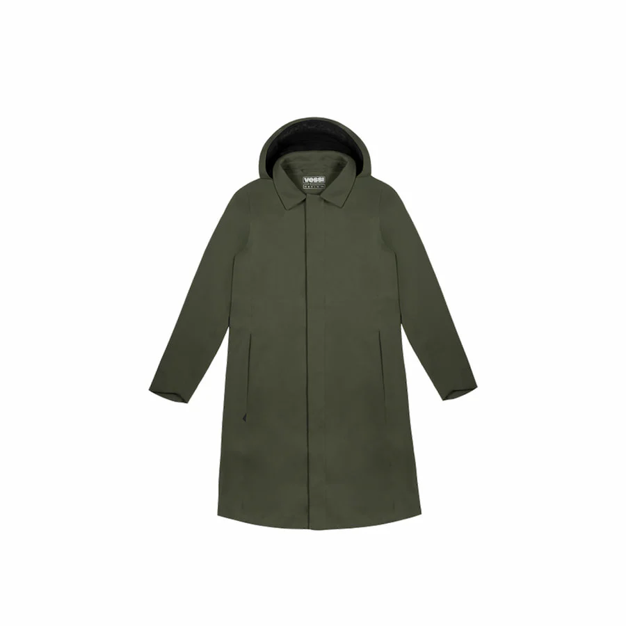 Women's Trinity Rain Jacket - Dark Moss - Image 4